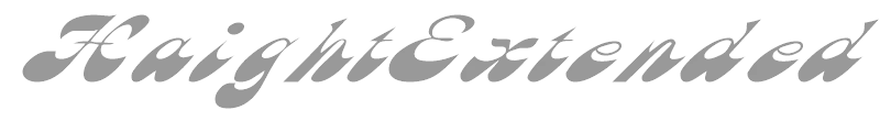 HaightCondensed
