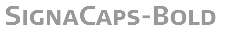 SignaCaps-Bold