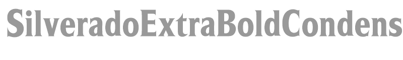 SilveradoExtraBoldCondensed