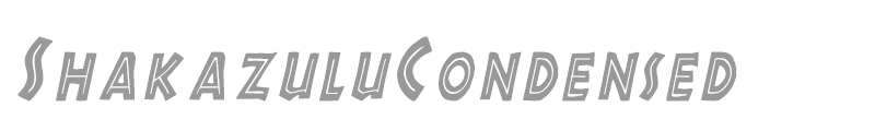 ShakazuluCondensed