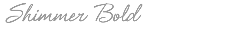 Shimmer Bold