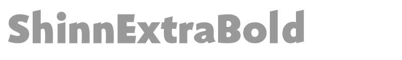 ShinnExtraBold