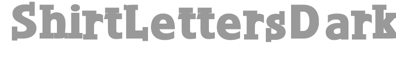 ShirtLettersDark