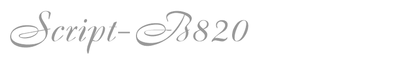 Script-B820