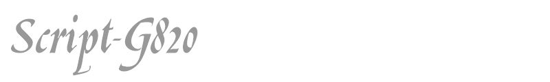 Script-G820