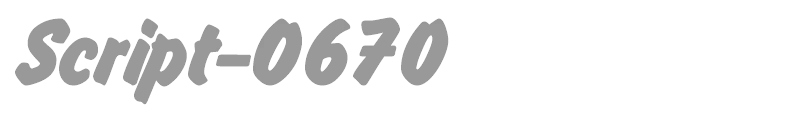 Script-O670
