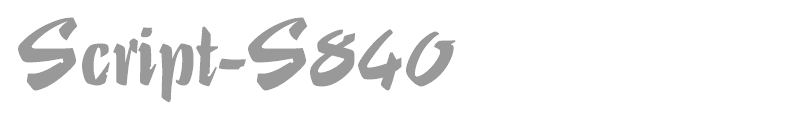 Script-S840