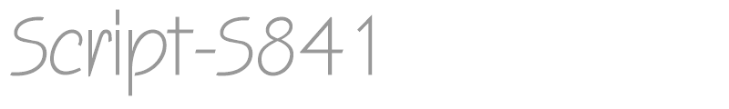 Script-S841