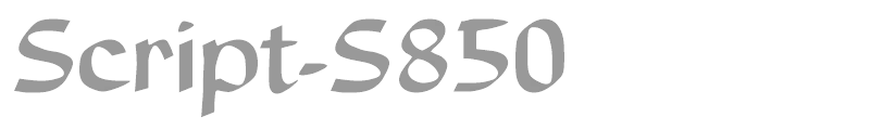 Script-S850