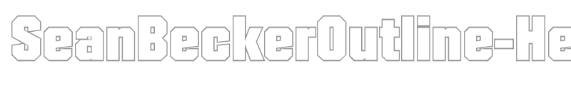 SeanBeckerOutline-Heavy