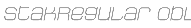StakRegular Oblique