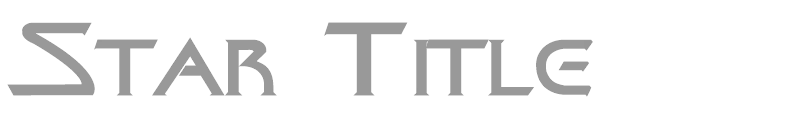 Star Title