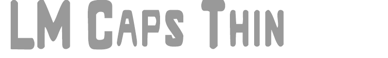 LM Caps Thin