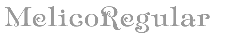 MelicoRegular