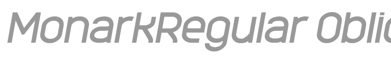 MonarkRegular Oblique