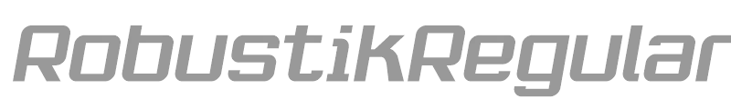 RobustikRegular Oblique