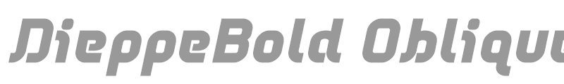 DieppeBold Oblique