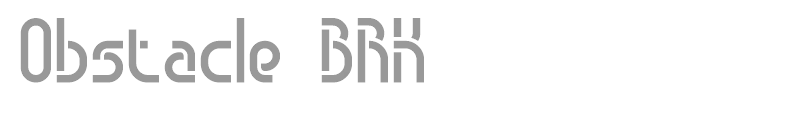 Obstacle BRK