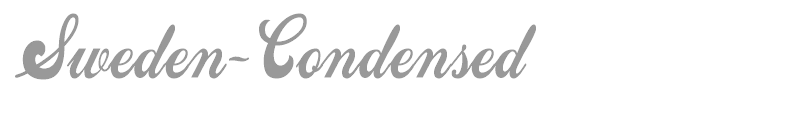 Sweden-Condensed