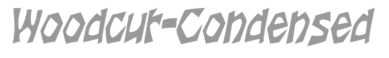 Woodcut-Condensed