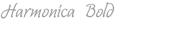 Harmonica  Bold