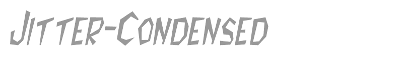 Jitter-Condensed