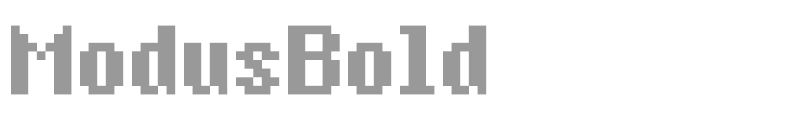 ModusBold