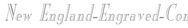 New England-Engraved-Condensed