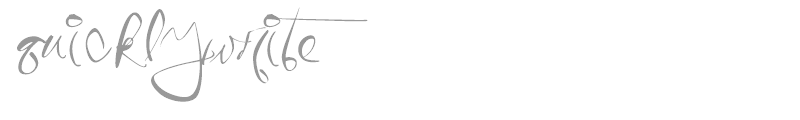 Quickly Write