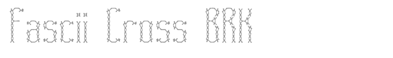 Fascii Cross BRK