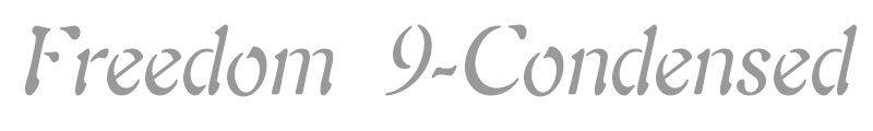 Freedom 9-Condensed