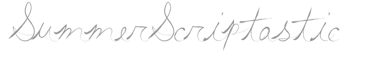 Summer Scriptastic