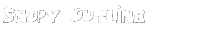 Snopy Outline