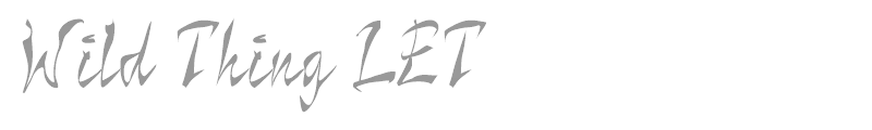 Wild Thing LET