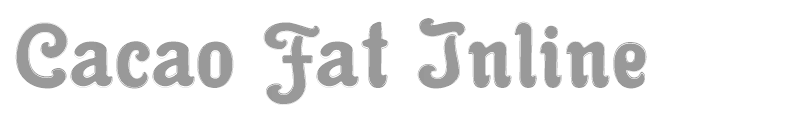 Cacao Fat