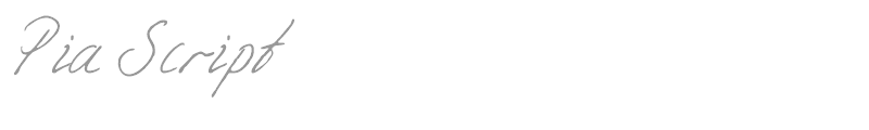 Pia Script