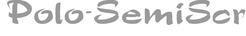 Polo-SemiScript Wd