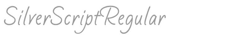 SilverScriptRegular