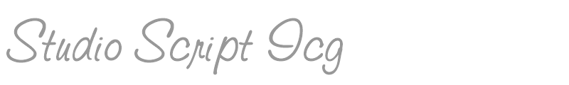 Studio Script Icg