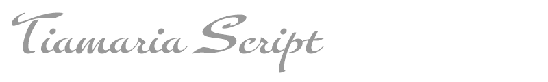 Tiamaria Script