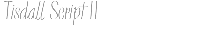 Tisdall Script II