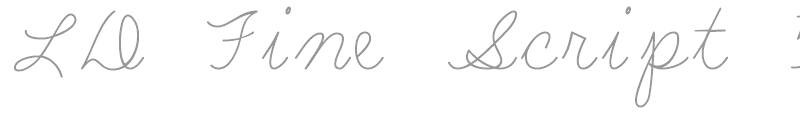 LD Fine Script 5