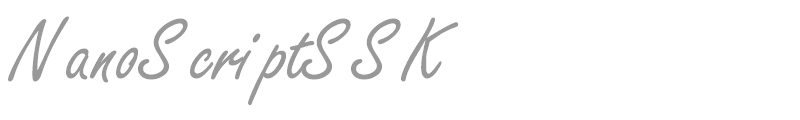 NanoScriptSSK