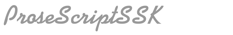 ProseScriptSSK