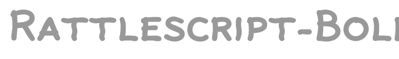 Rattlescript-BoldCaps