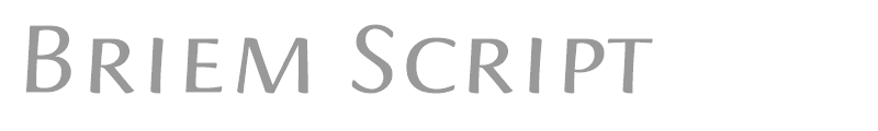 Briem Script