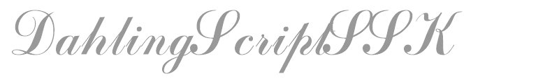 DahlingScriptSSK