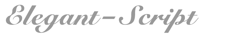 Elegant-Script