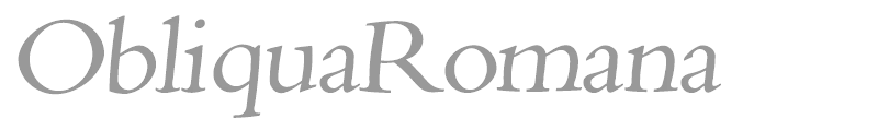 Obliqua Romana