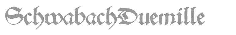 Schwabach Duemille